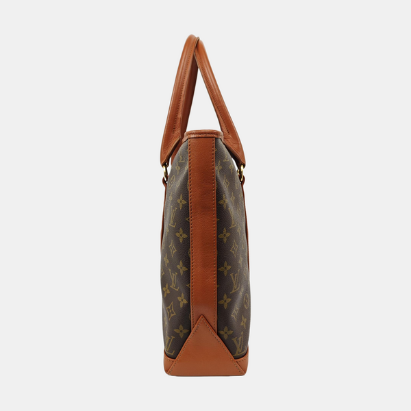 SAC WEEKEND PM Monogram Coated Canvas Brown