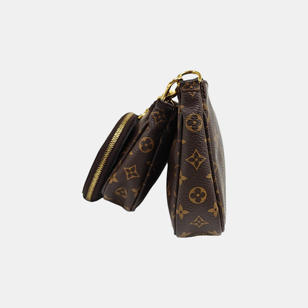 MULTI Monogram Coated Canvas Brown