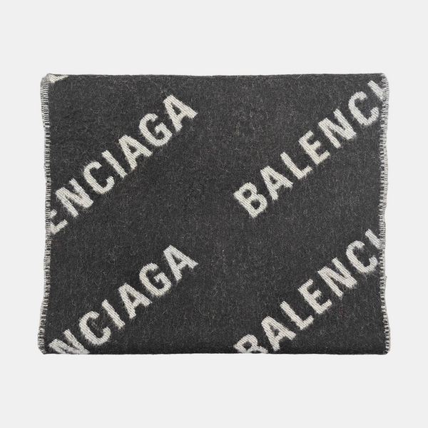 Wool Scarf Black