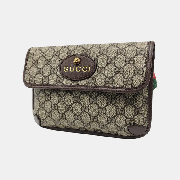 Neo Vintage Monogram Coated Canvas Beige