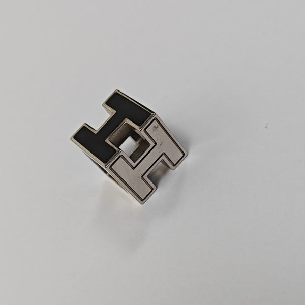 Cage D'h Metal Black Pendant