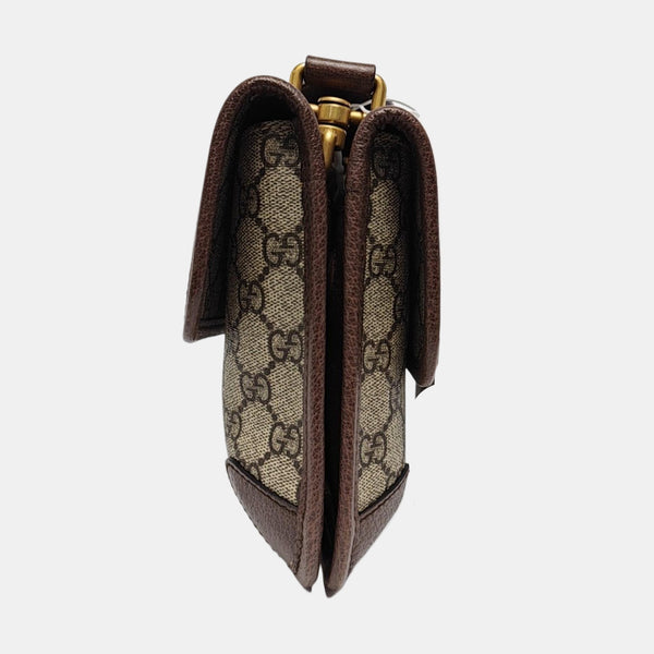 Neo Vintage Small Monogram Coated Canvas Beige