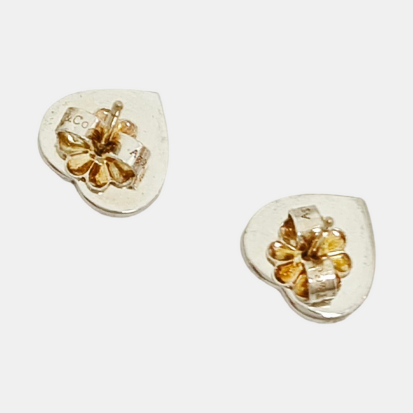 Return To Tiffany 925 Sterling Silver Stud Earrings
