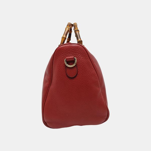 Bambú 1947 Piel de Becerro Rojo