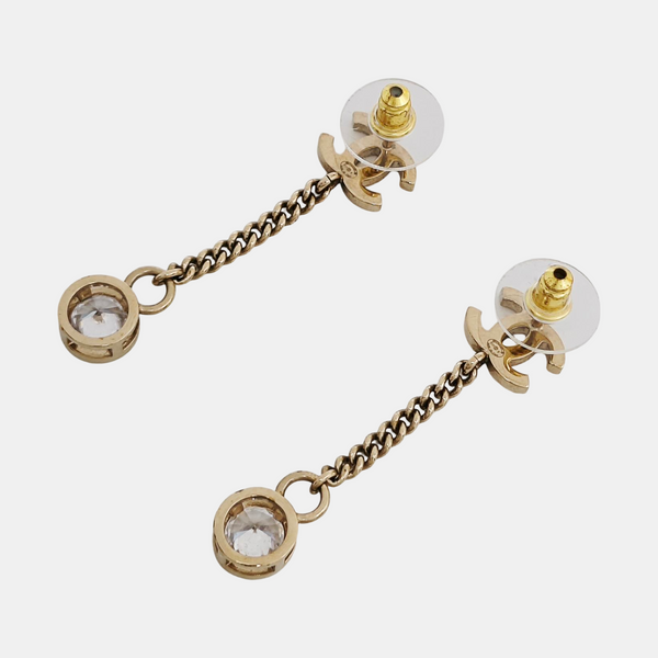 Metal Gold Stud Earrings