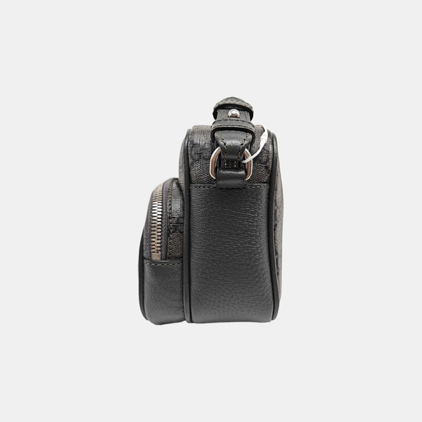 Ophidia Small Coated Canvas Gray