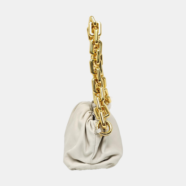 The Pouch Mini Calfskin White