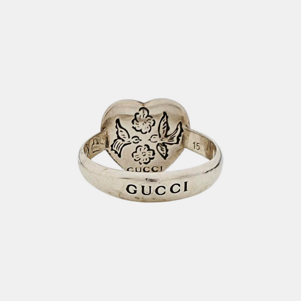 Blind For Love 925 Sterling Silver Ring EU 53