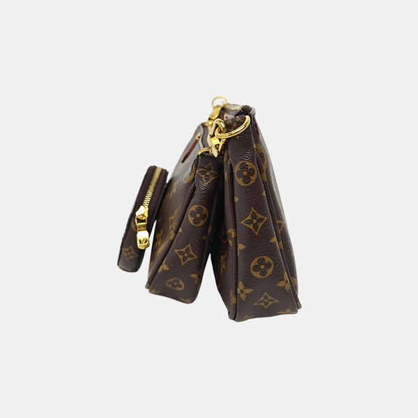 MULTI Monogram Coated Canvas Brown