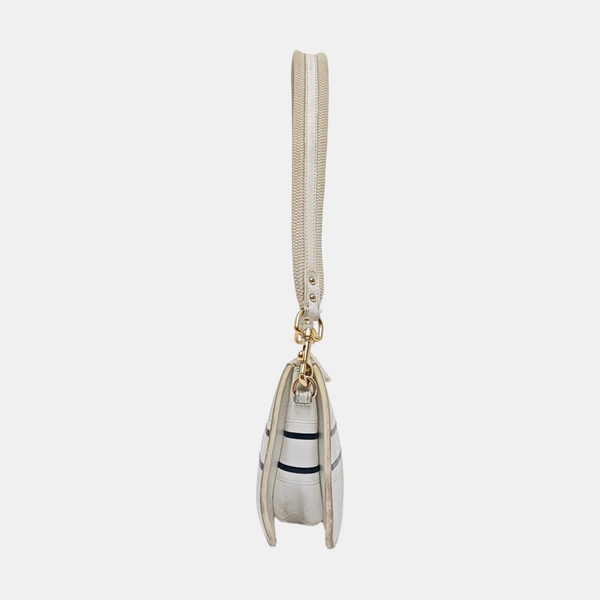 Calfskin Top Handle Bag White