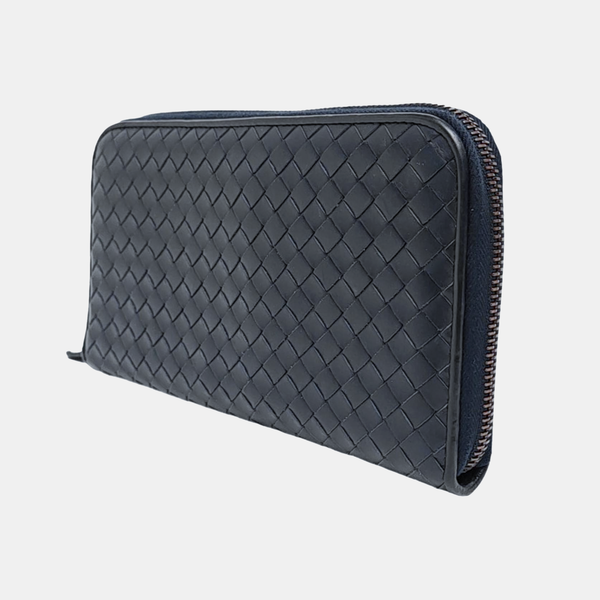 Calfskin Wallet Blue