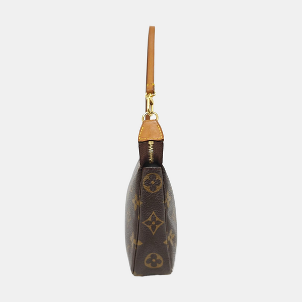 ACCESSOIRES Monogram Coated Canvas Brown