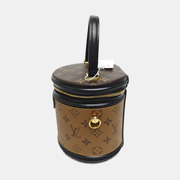 CANNES PM Monogram Coated Canvas Brown