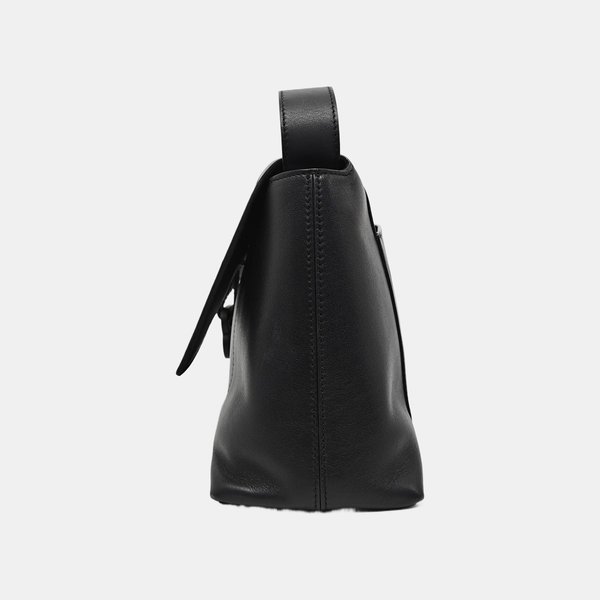 Downtown Small Quilted Calfskin Black
