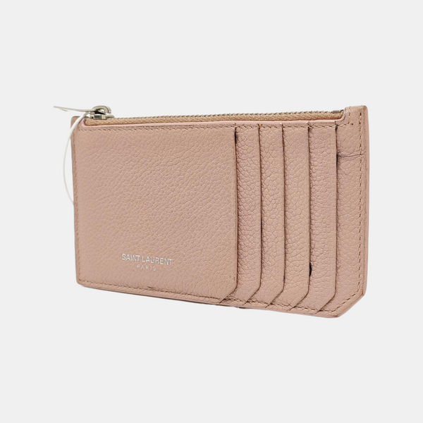 FRAGMENTS Calfskin Pink Card Holder