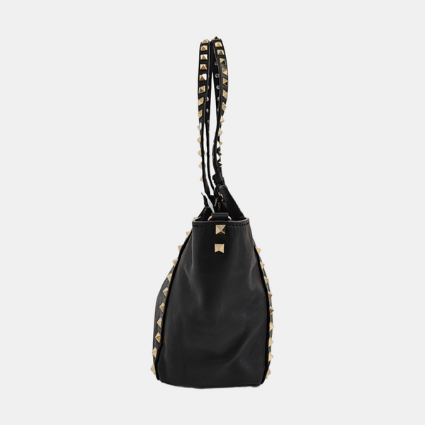 Calfskin Shoulder Bag Black