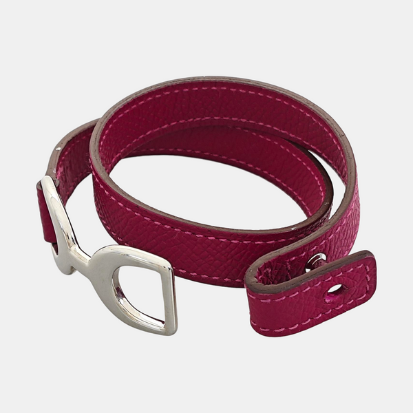 Brazalete rojo de metal
