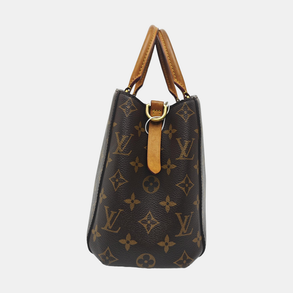 MONTAIGNE BB Monogram Coated Canvas Brown