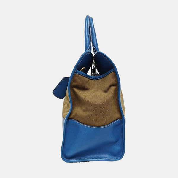 Canvas Shoulder Bag Brown