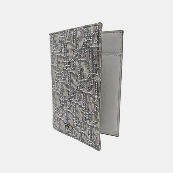 Fabric Card Holder Gray