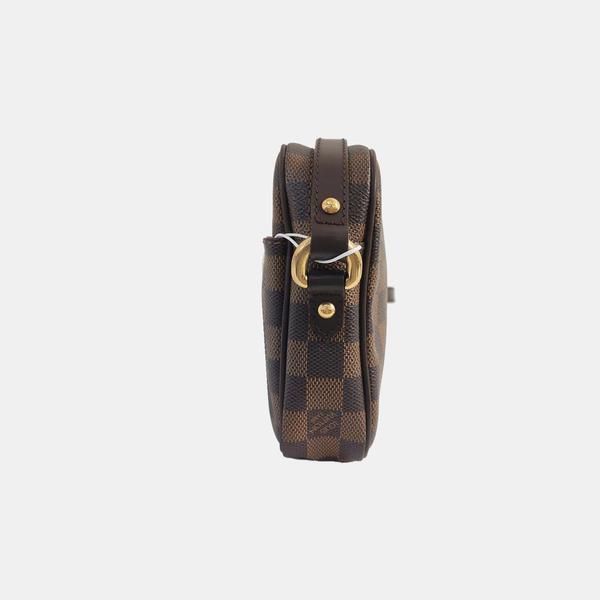 RIFT Damier Ebene Coated Canvas Brown