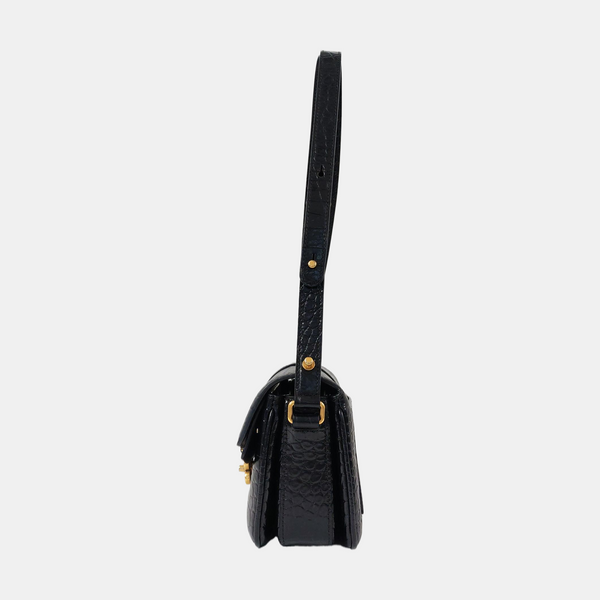 Sharp Calfskin Black