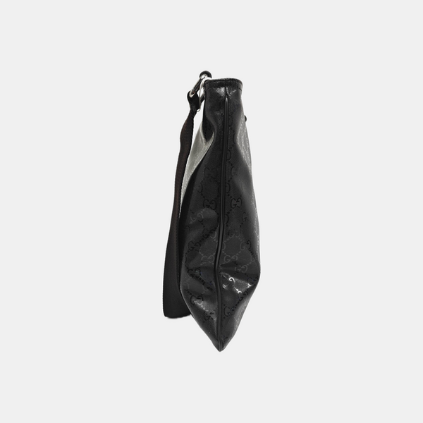 GG Imprime Monogram Coated Canvas Black