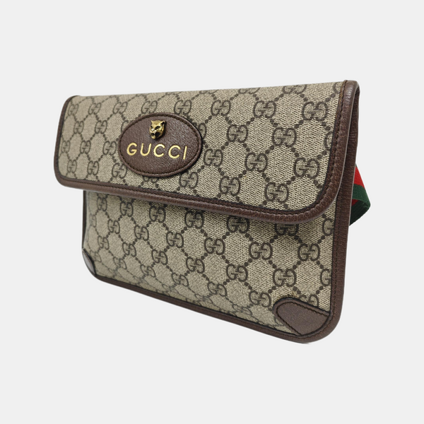 Neo Vintage Monogram Coated Canvas Beige