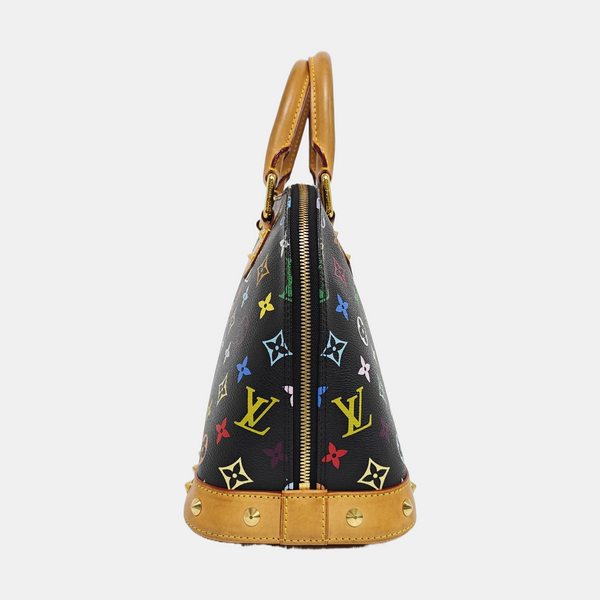 LV × TM ALMA PM Monogram Coated Canvas Black