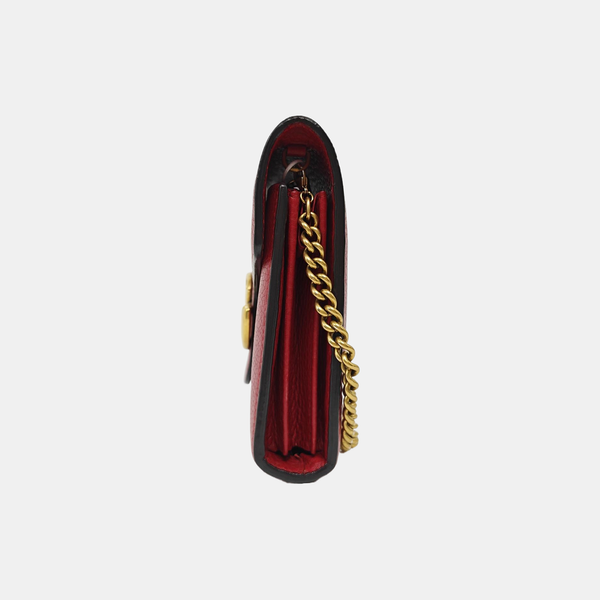 GG Marmont Mini Calfskin Red