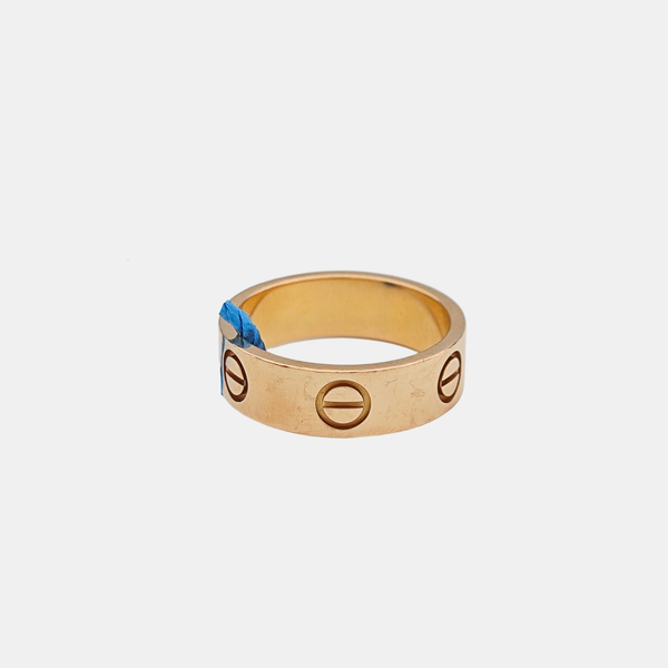 LOVE 18k Rose Gold Ring EU 51