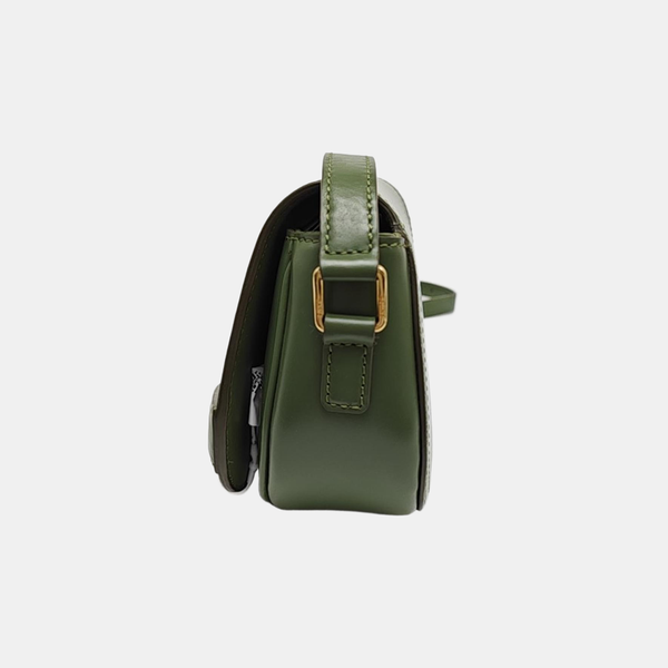 CRÉCY Small Calfskin Green