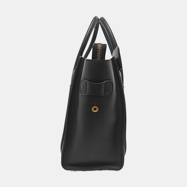 LUGGAGE Micro Calfskin Black