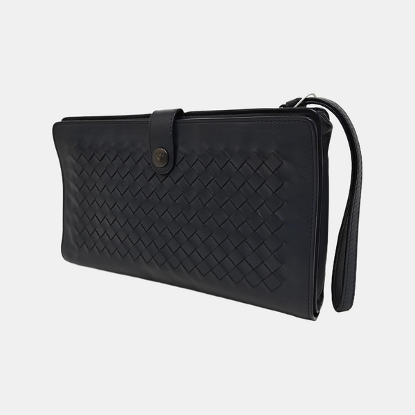 Calfskin Clutch Blue