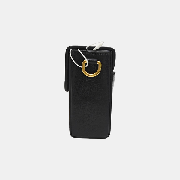 Authenticated pre-owned 30 Montaigne Calfskin Black - Shoulder Bag at Looply