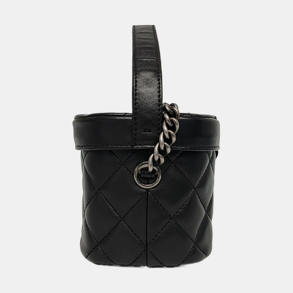 Quilted Lambskin Black