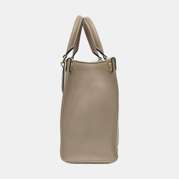 ONTHEGO PM Monogram Calfskin Gray