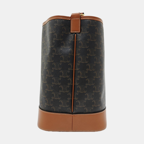 TRIOMPHE CANVAS Medium Coated Canvas Brown