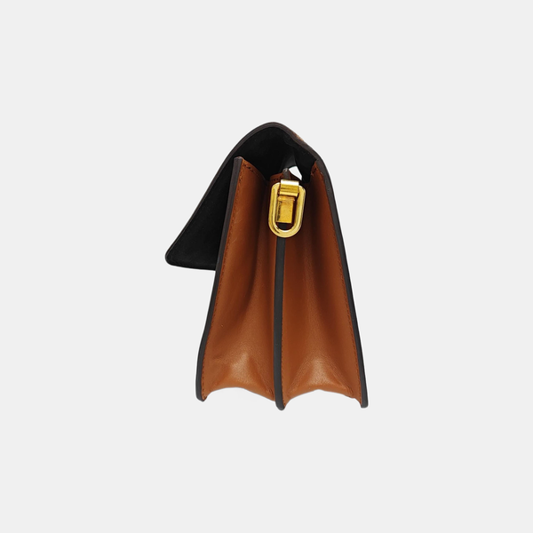 DAUPHINE MM Monogram Coated Canvas Brown