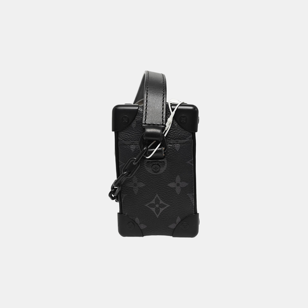 SOFT TRUNK Mini Monogram Coated Canvas Black