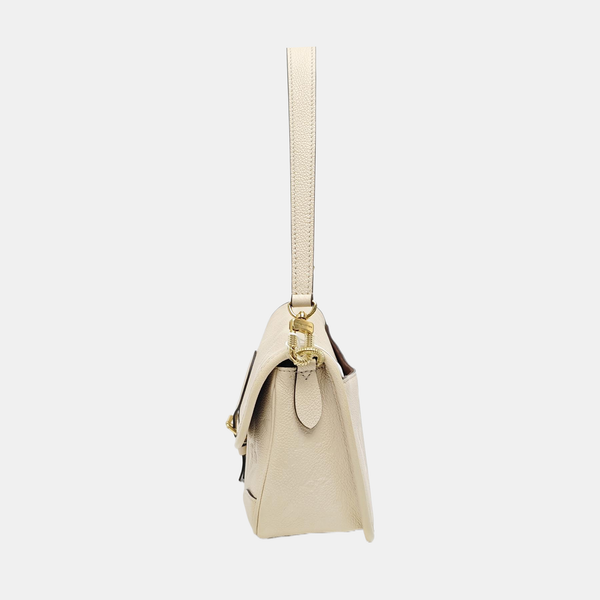DIANE Monogram Calfskin Beige
