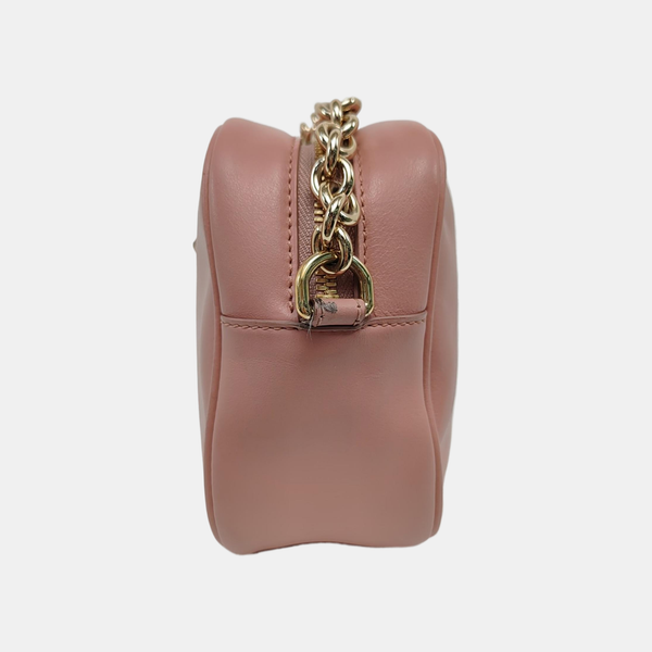 Authenticated pre-owned Gancini Calfskin Pink - Shoulder Bag at Looply