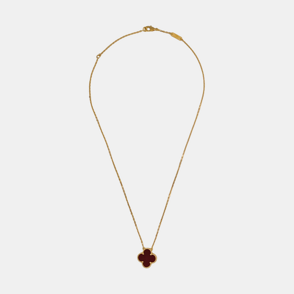 Vintage Alhambra 18k Gold Necklace
