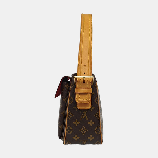 VIVA CITE Monogram Coated Canvas Brown