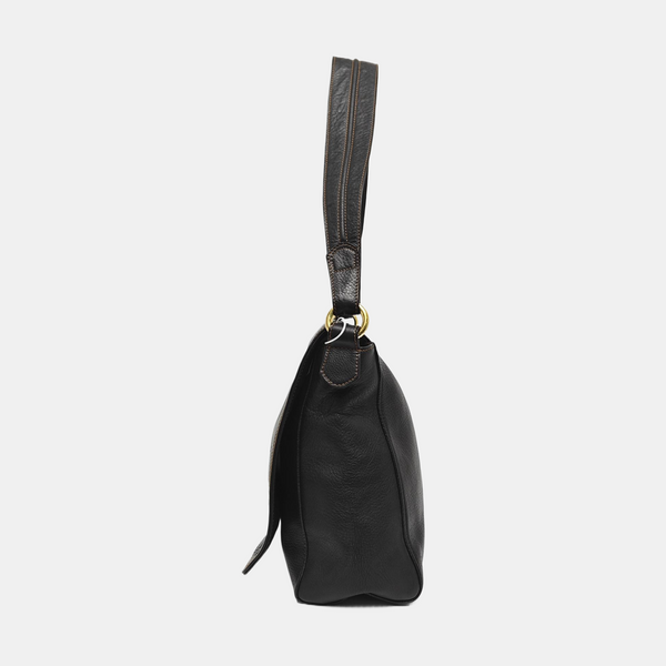 Calfskin Bucket Bag Blue