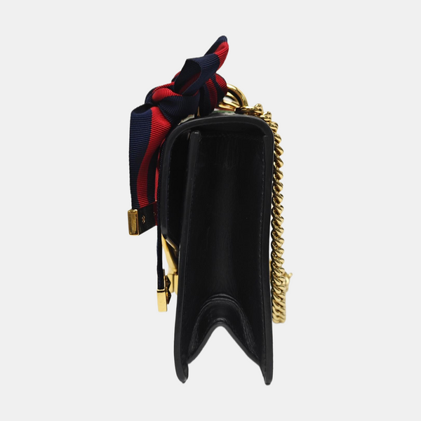 Sylvie Mini Calfskin Black