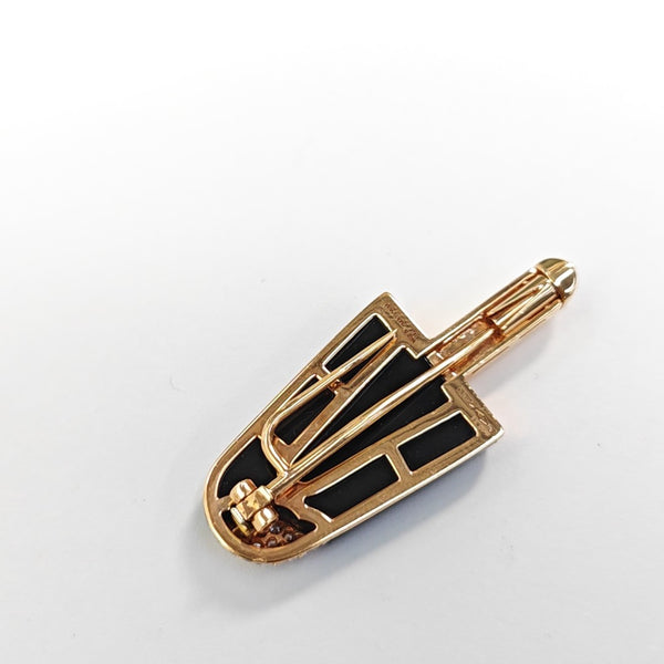 BVLGARI 18k Rose Gold Brooch