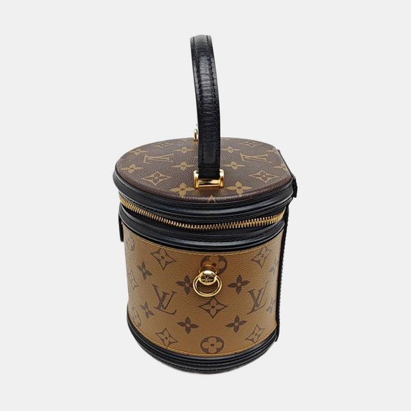 CANNES PM Monogram Coated Canvas Brown
