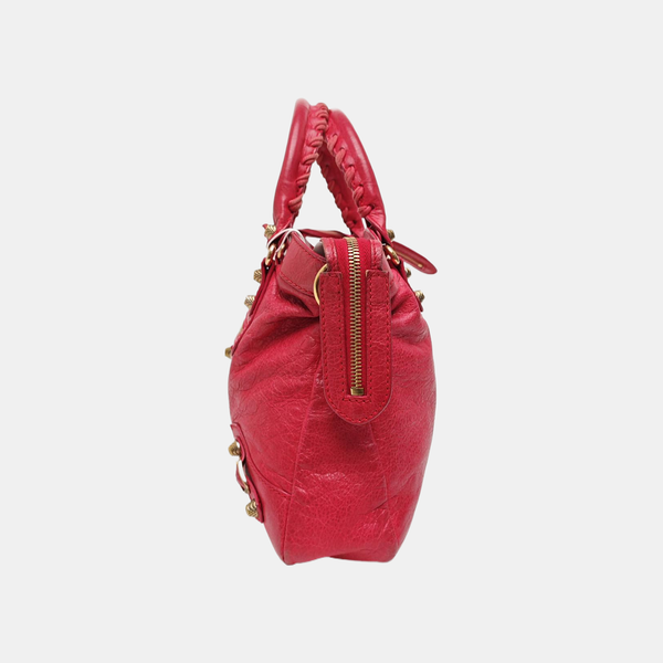 Classic City Small Lambskin Red