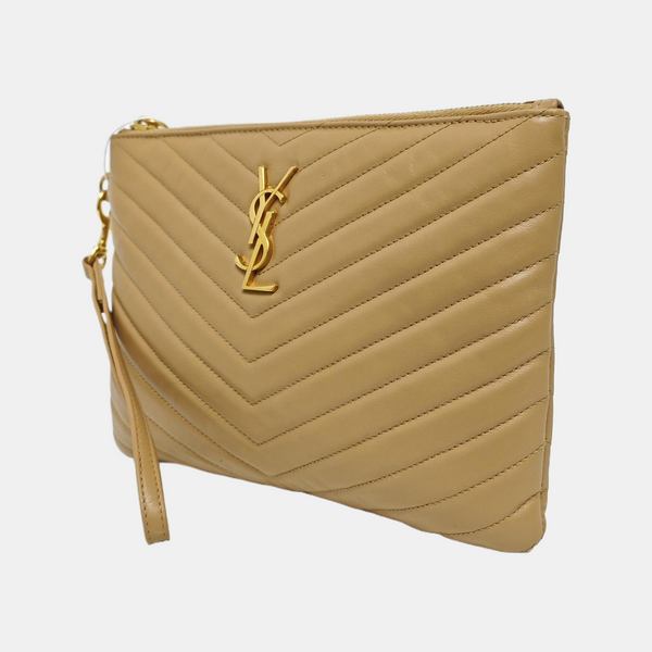 MONOGRAM Quilted Calfskin Brown